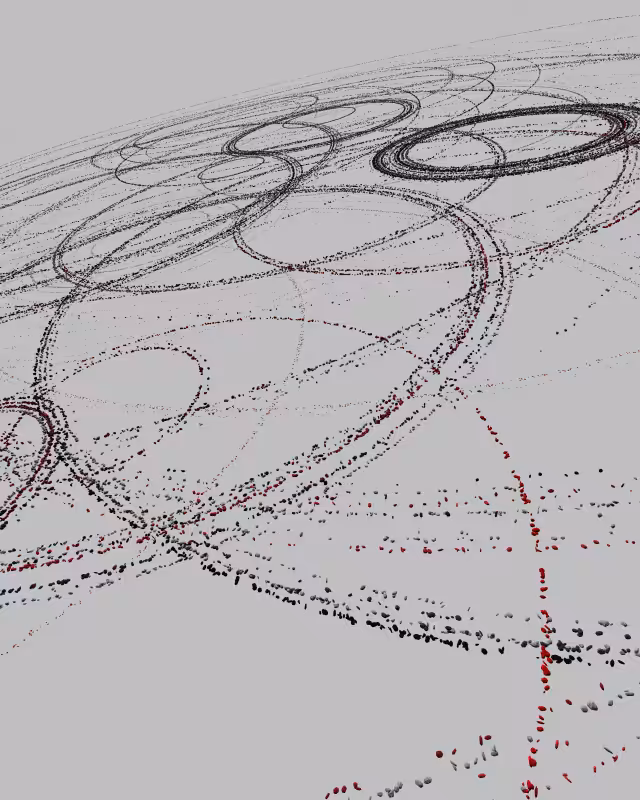 circle drops - 'the passenger' sketches #65