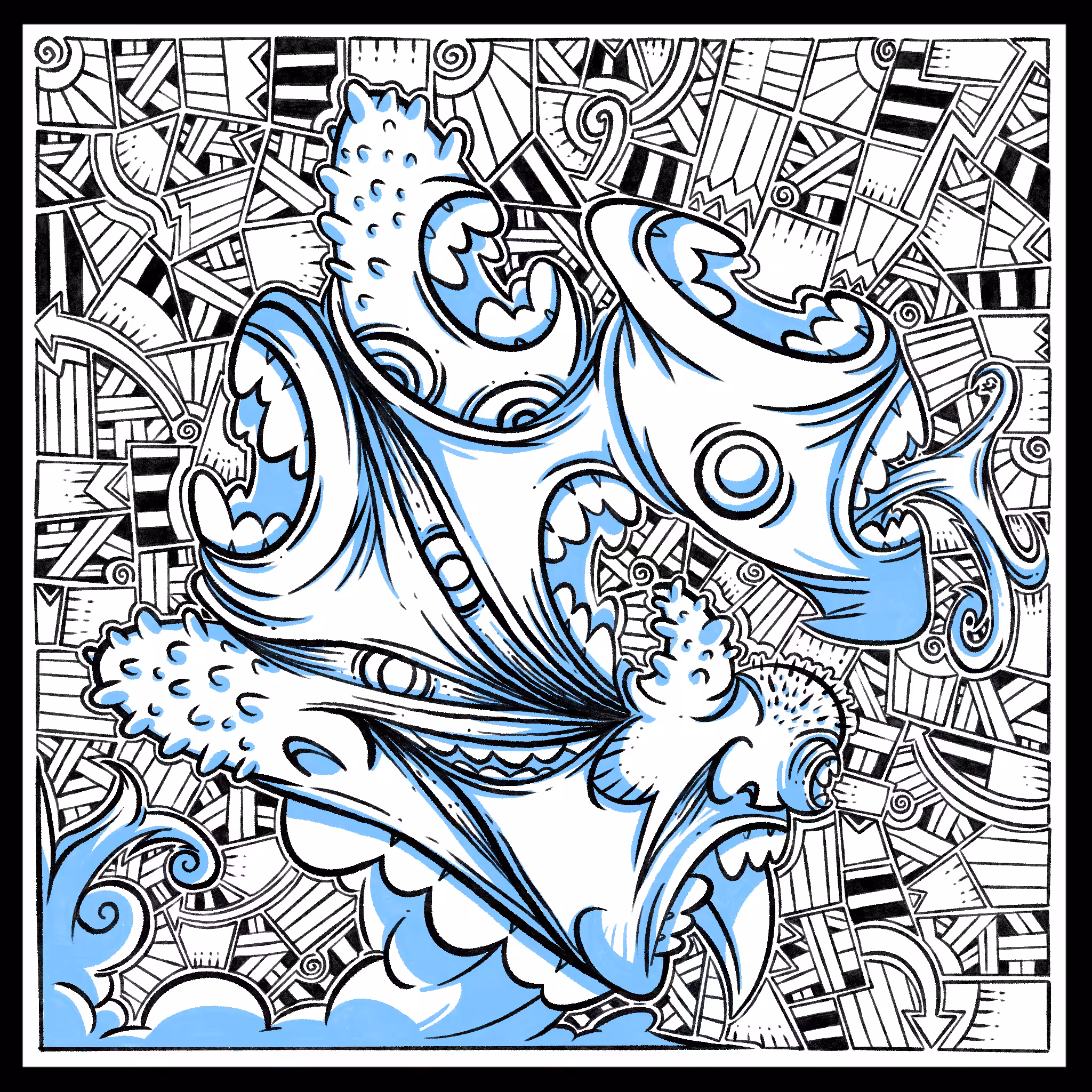Creature 078 Lineart