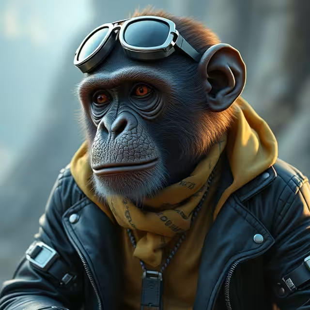 Stylish monkey#4