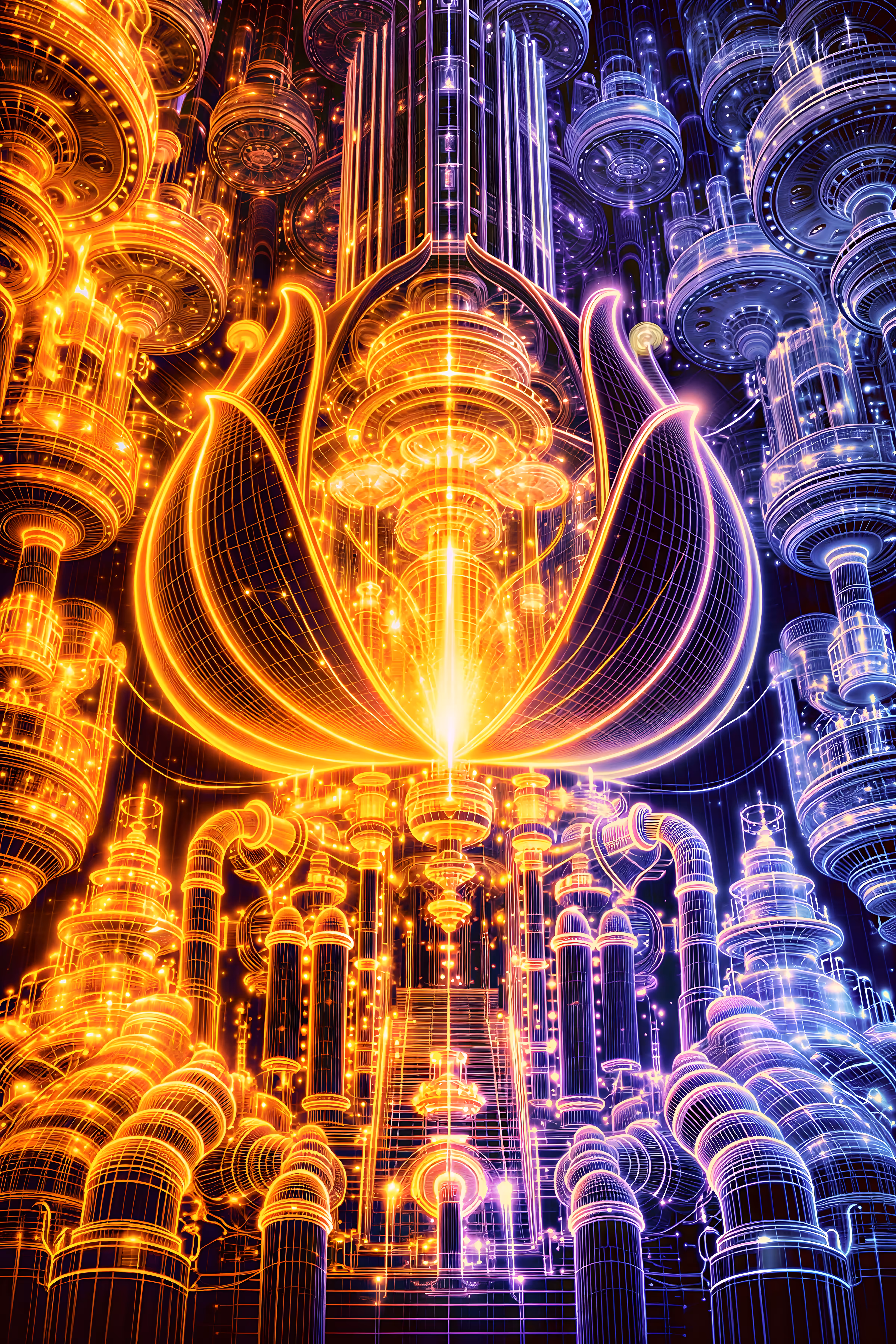 Flor do Lótus — Cybernetic Temple: Flor do Lótus XXV — Chapter II: The Clockwork Bloom