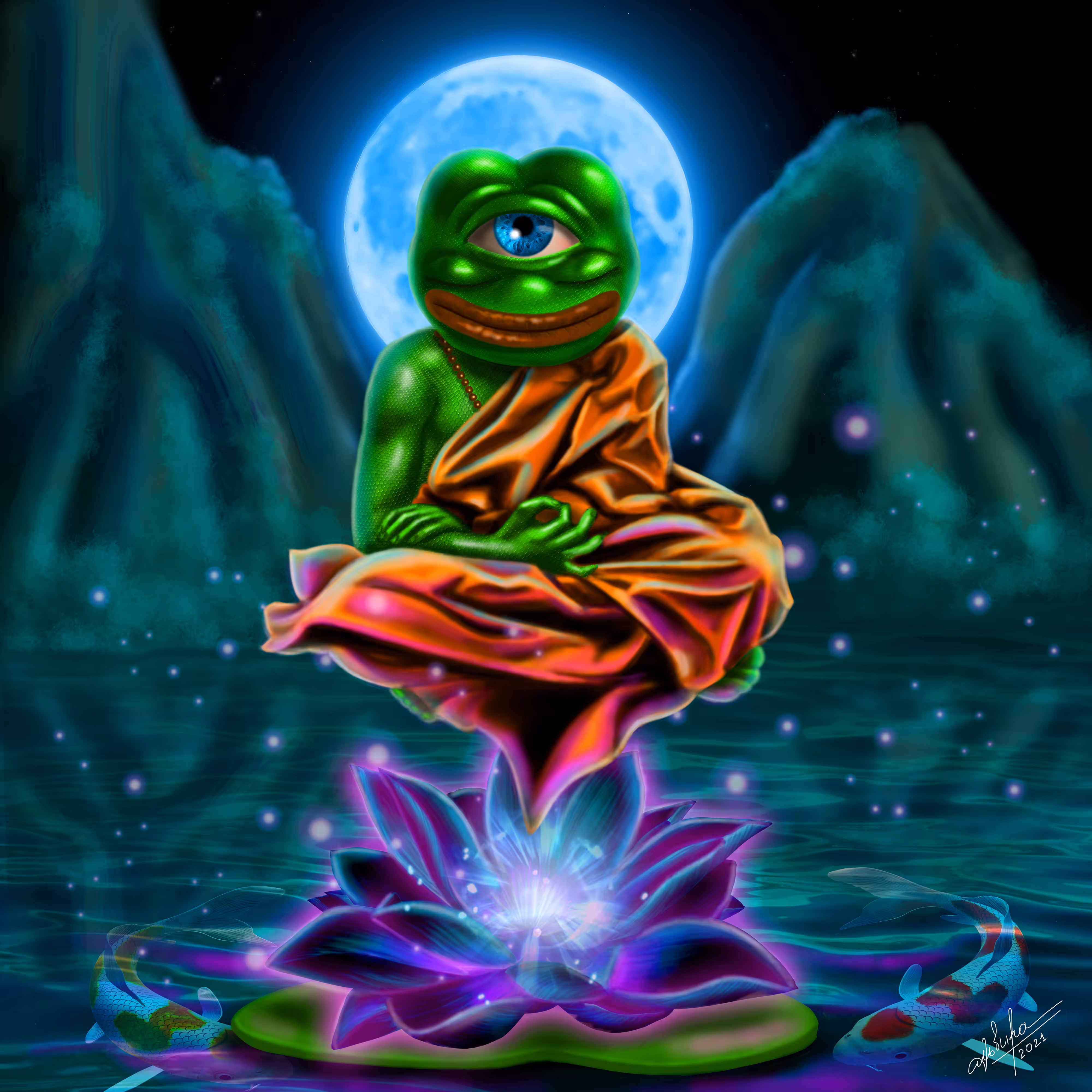 Feels Calm Pepe