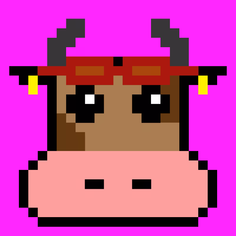 pixel cow #17