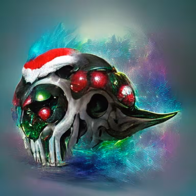 Haiku Skulls #0060 🎄Edition