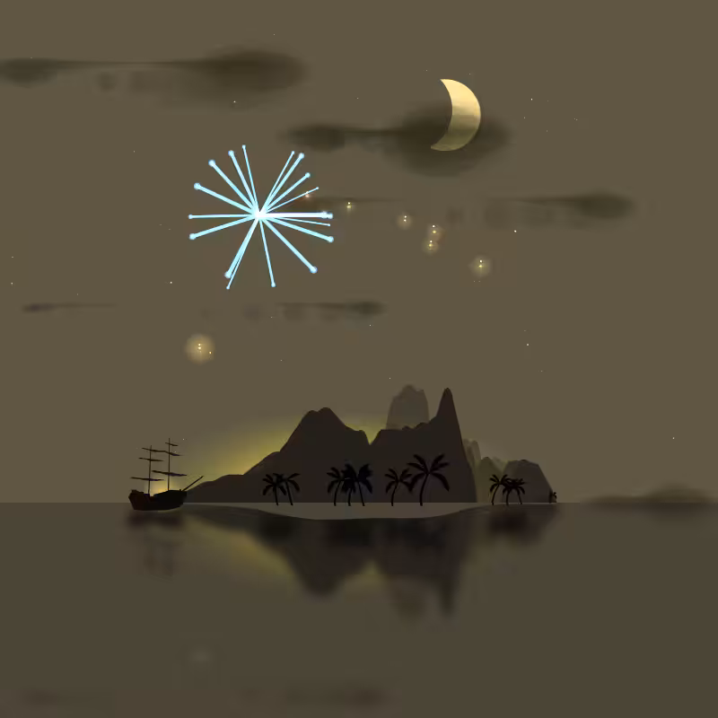 Fireworks Island #34