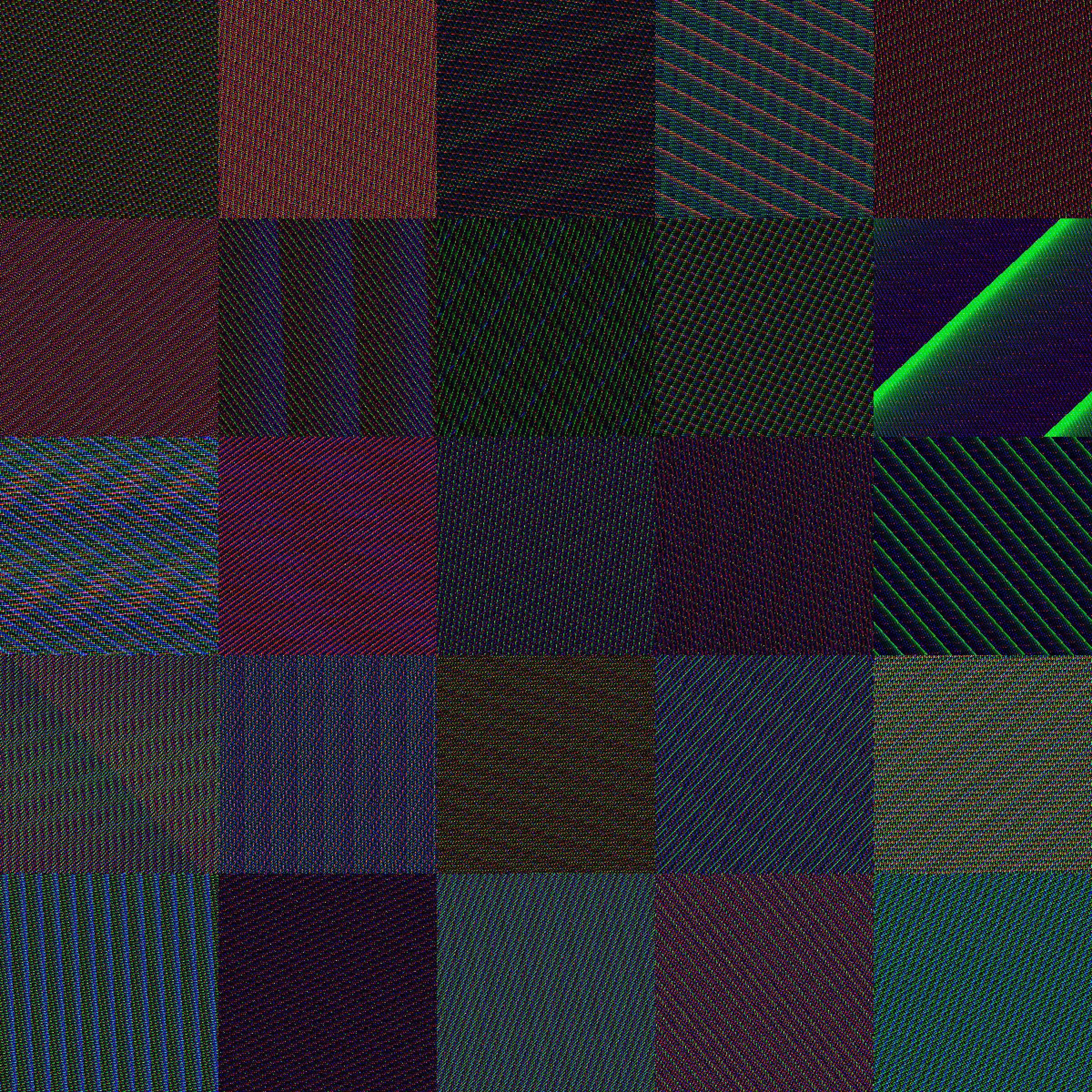 Parametric quilt #9