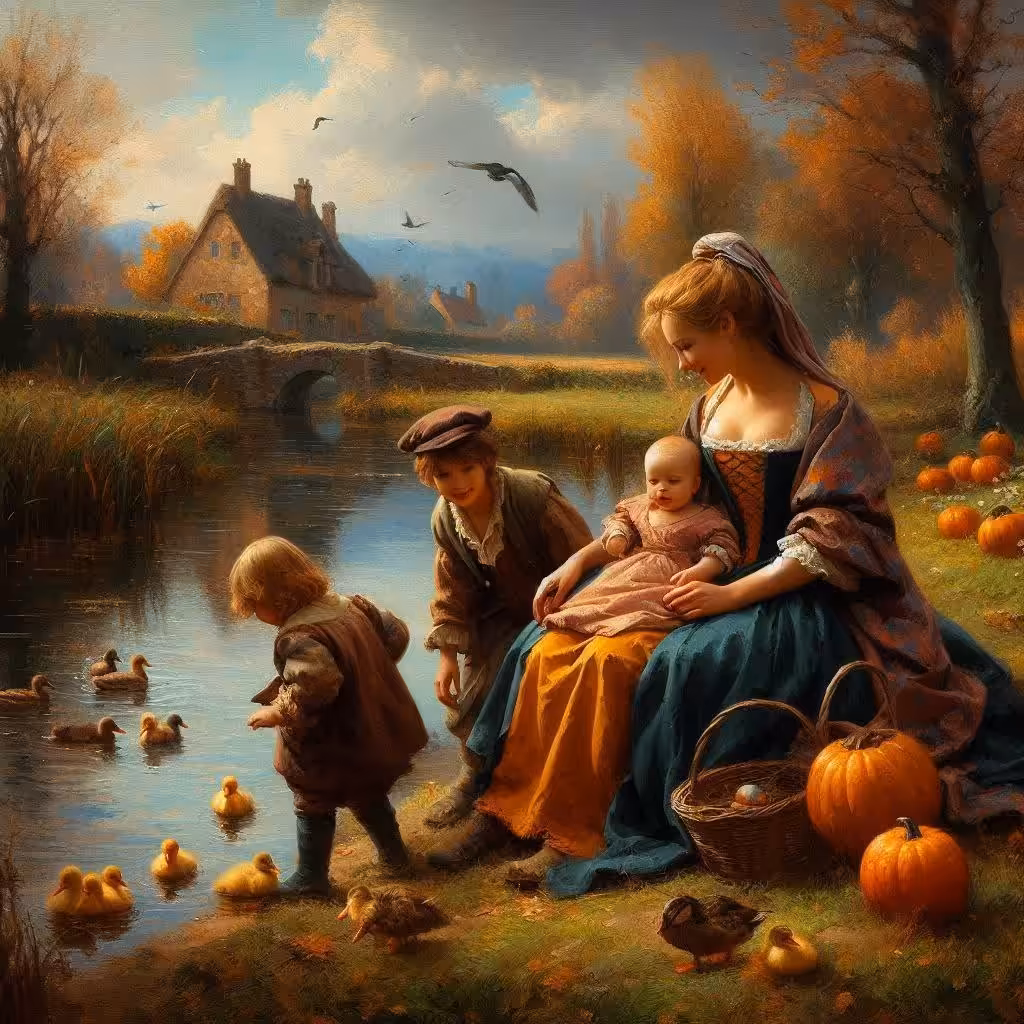 Title: "Serenity by the Lake"