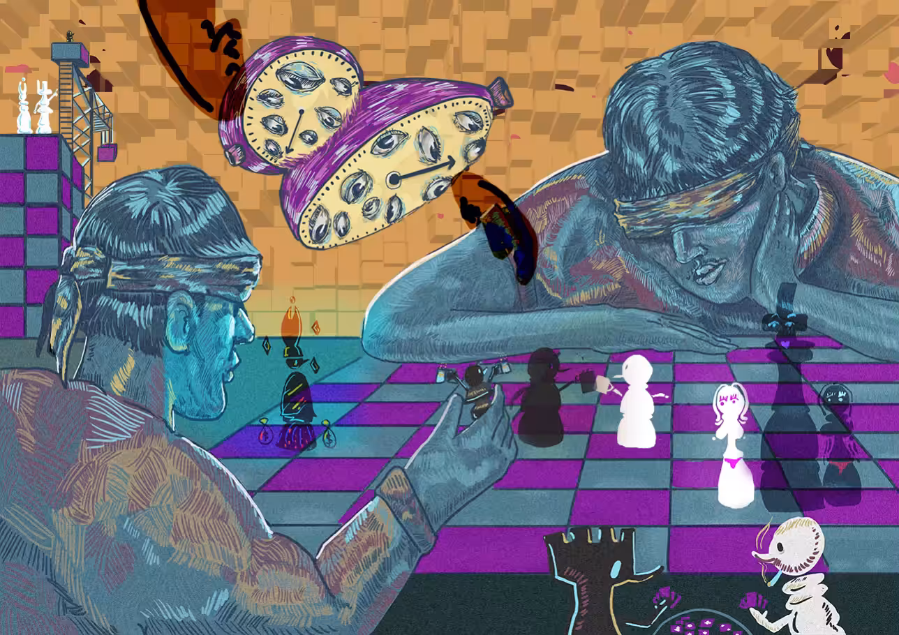 BLINDFOLDED MIND GAME
