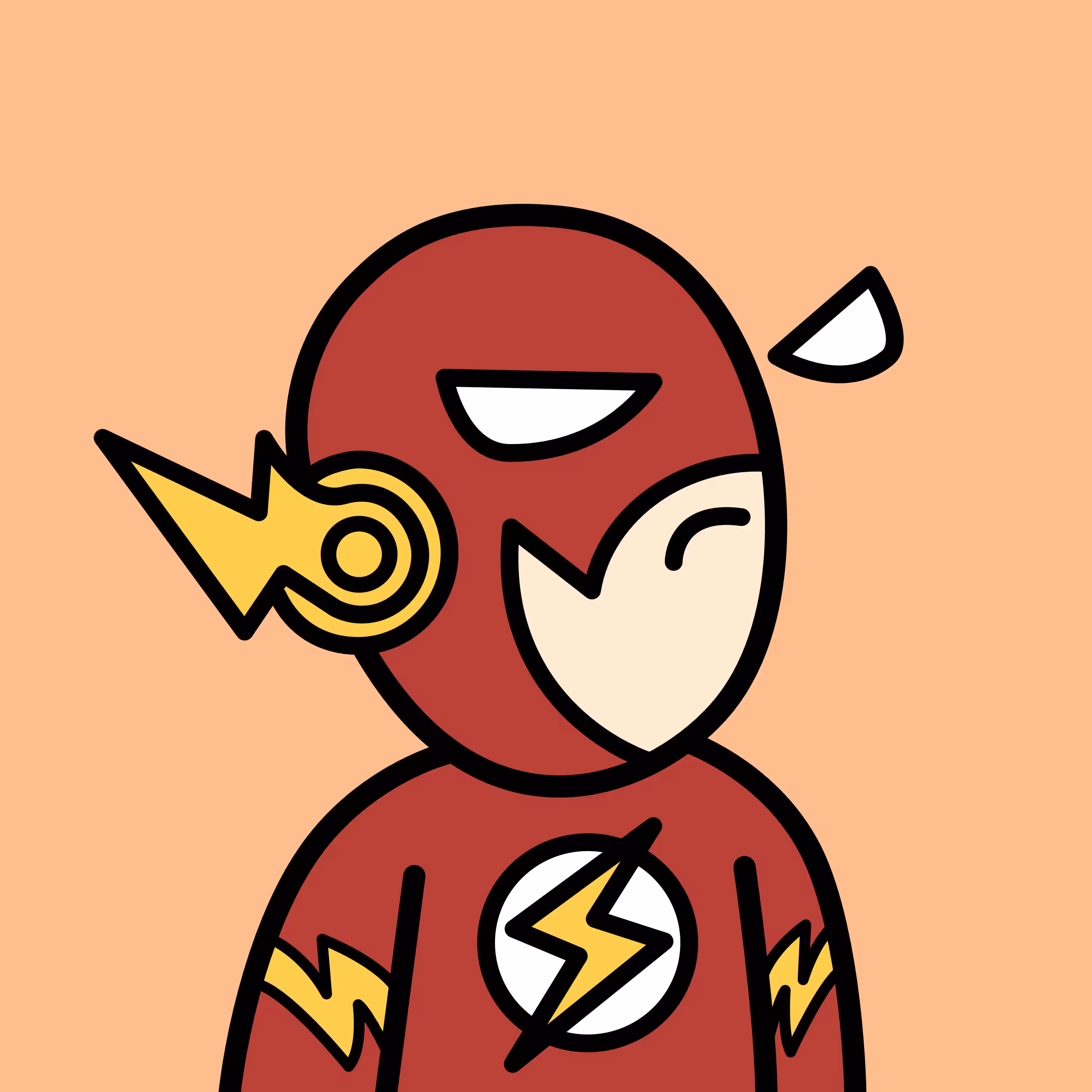 Superhero Doodle #5