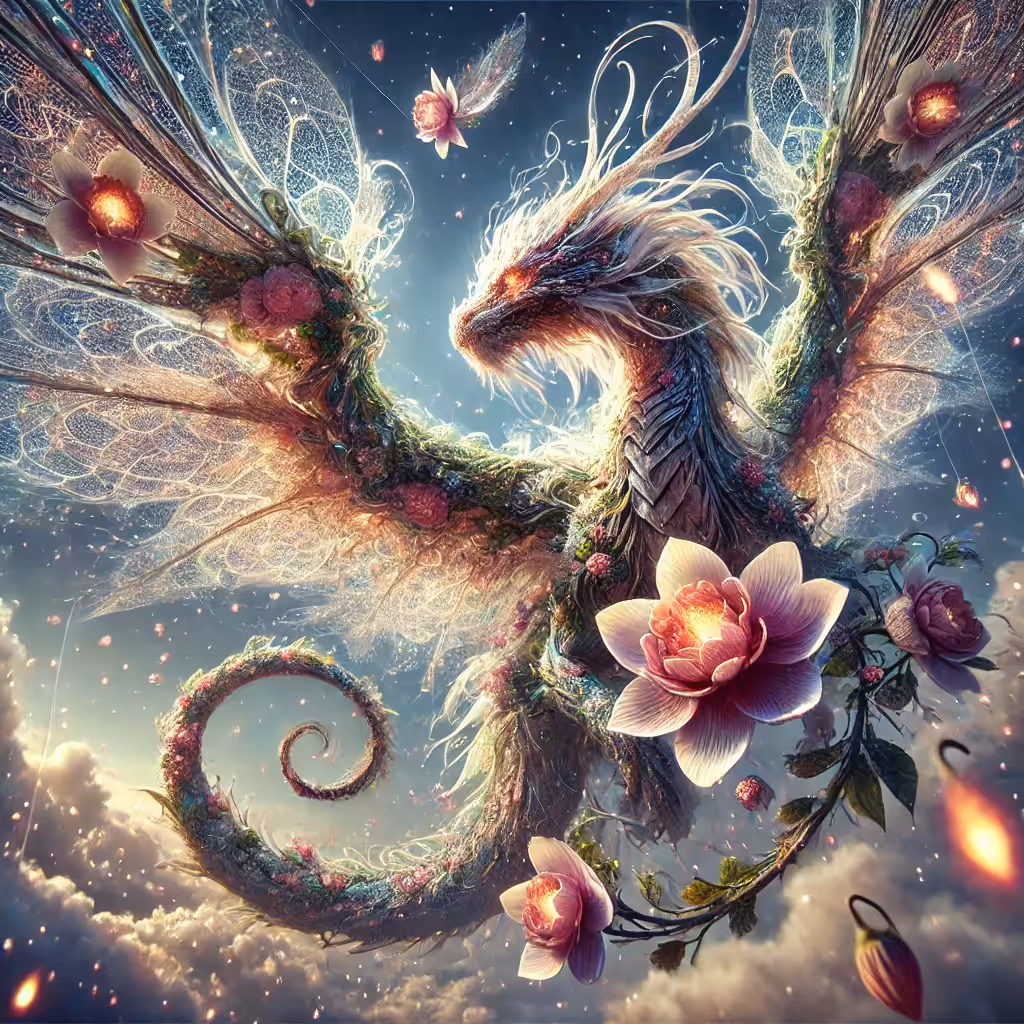 Celestial Flower Dragon