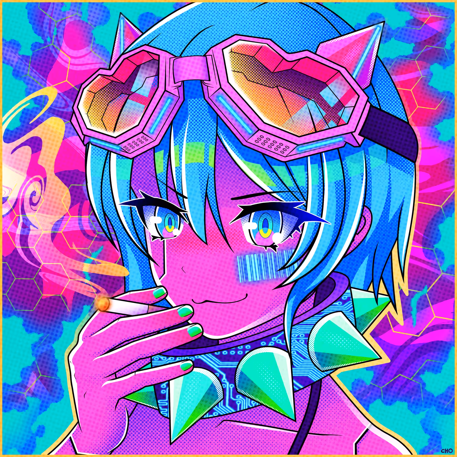 Glowing Machine