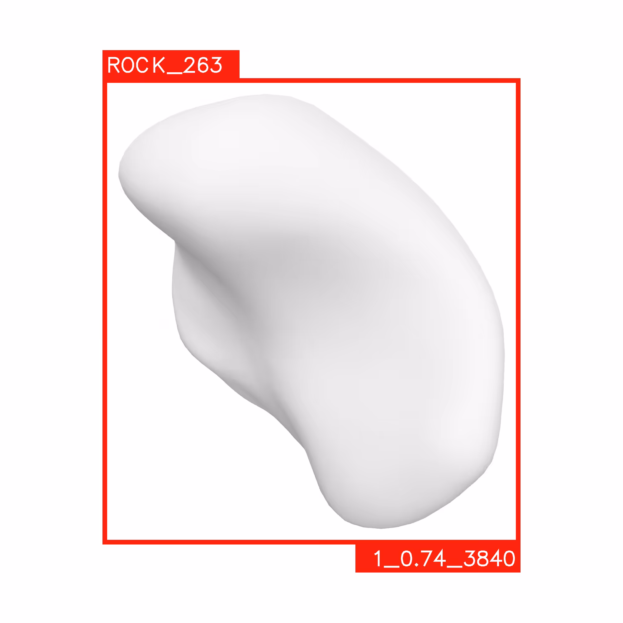 UNSHADED ROCKS: ROCK 263
