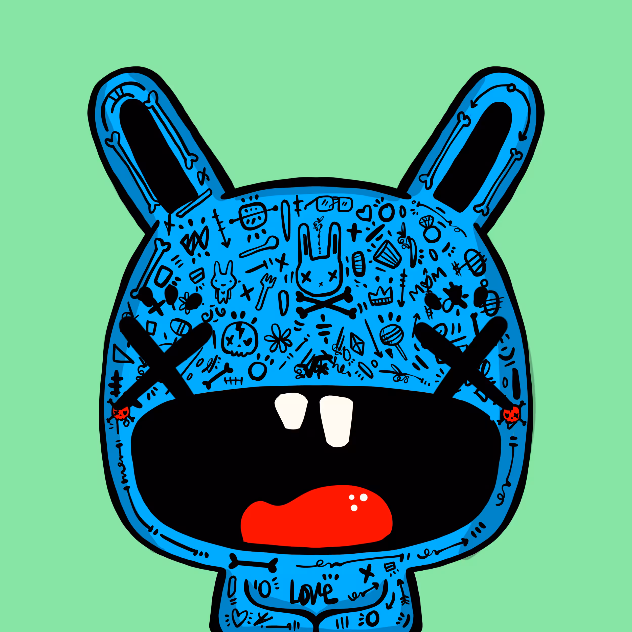 TKP BAD BUNNY #0068