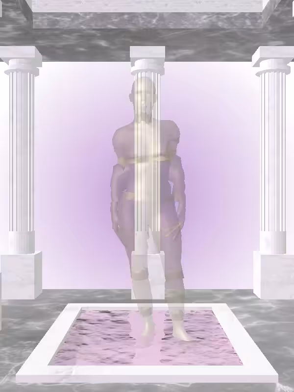 HeavenComputer: The Fading Angry Faded Gold Woman #4760