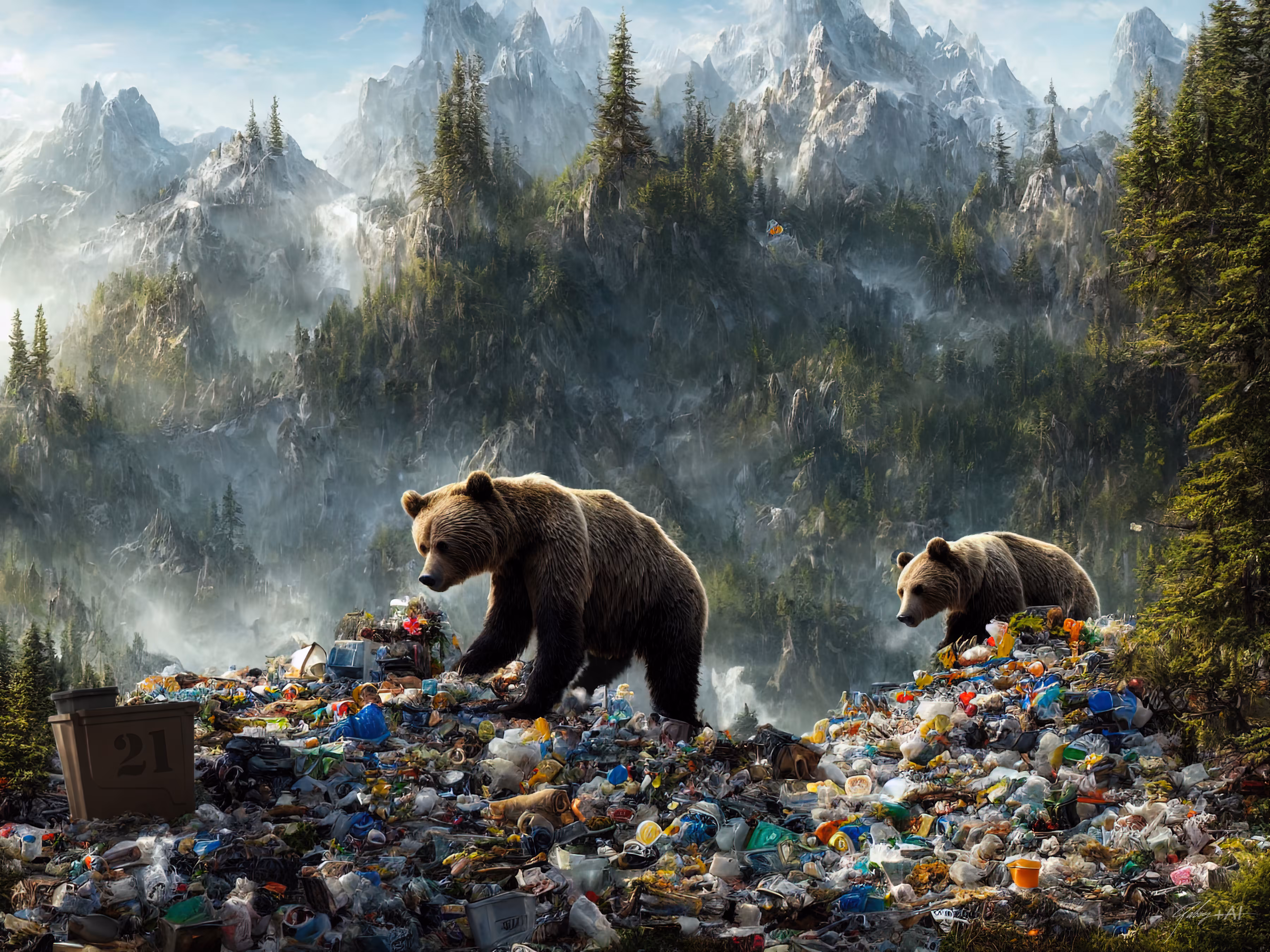 Bearish trash