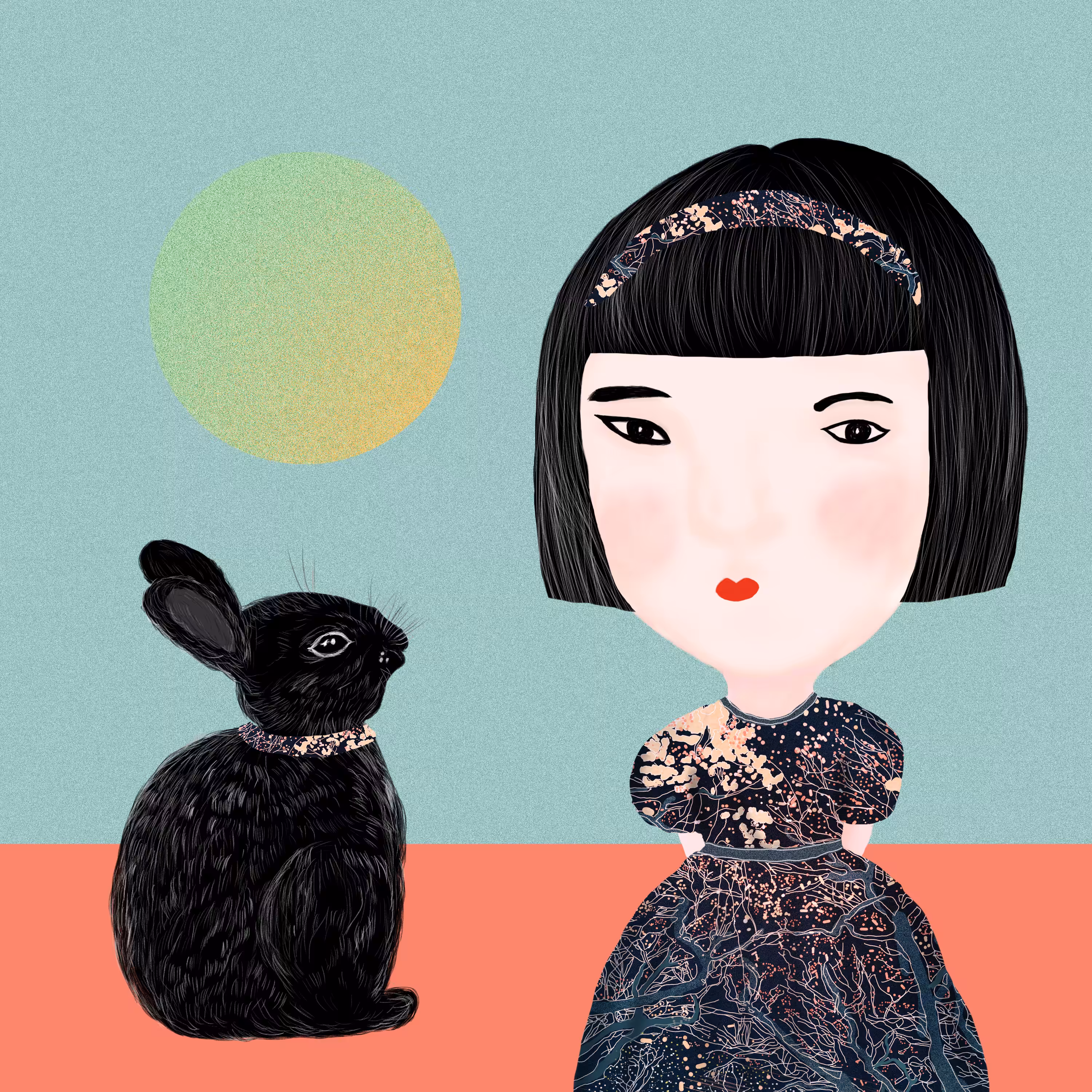 Year of the black rabbit