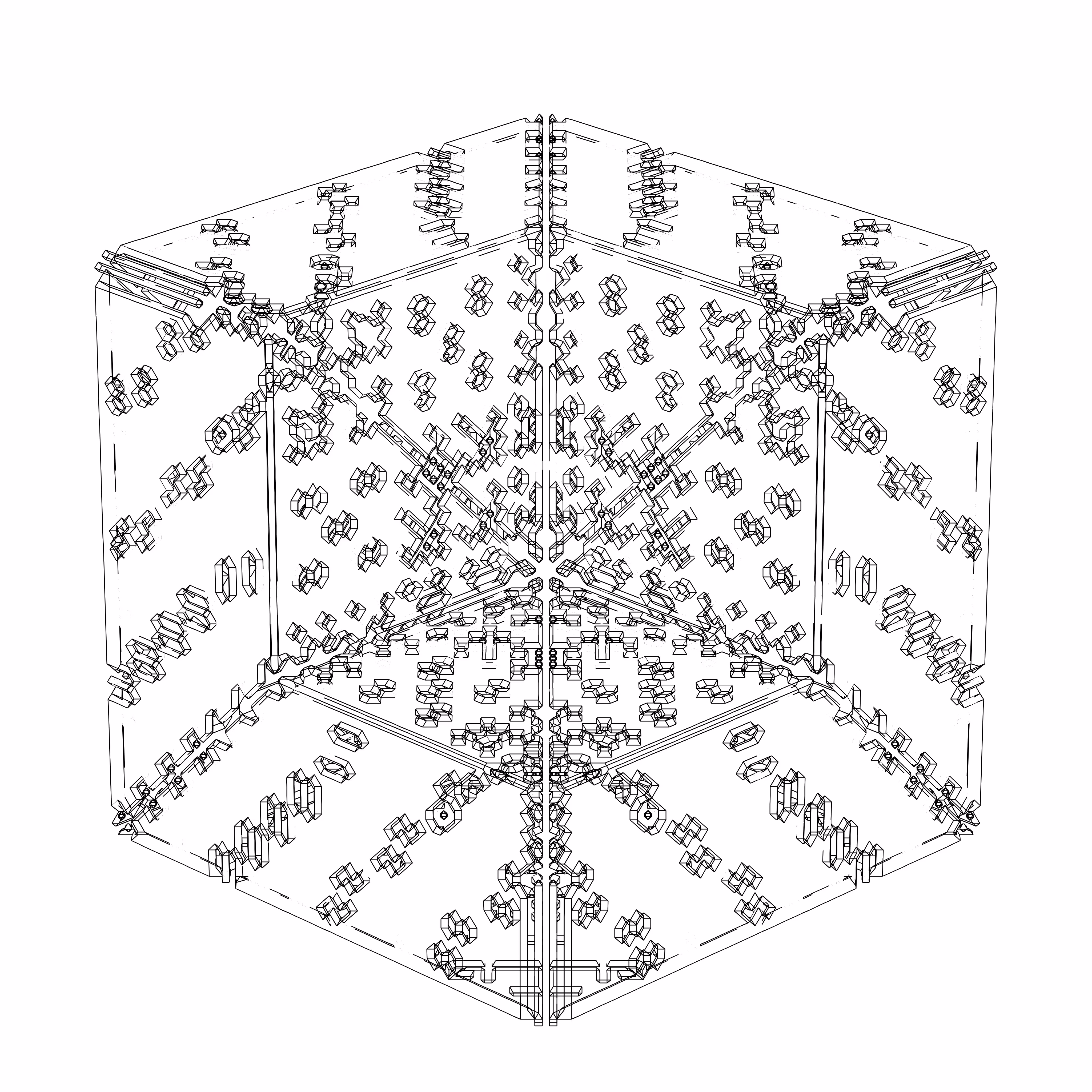 LL21 Alien Art Cube #239