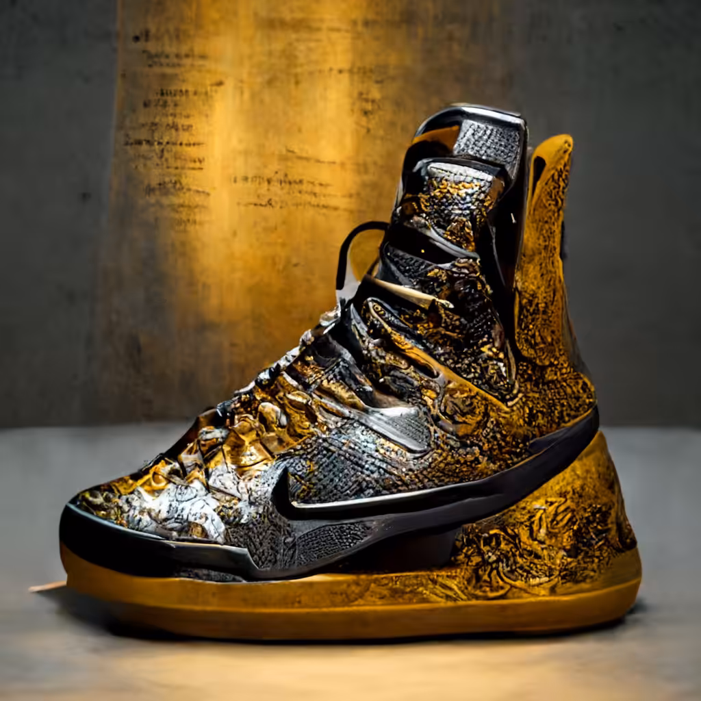 The Lost Sneakers : Gold n Silver What The's