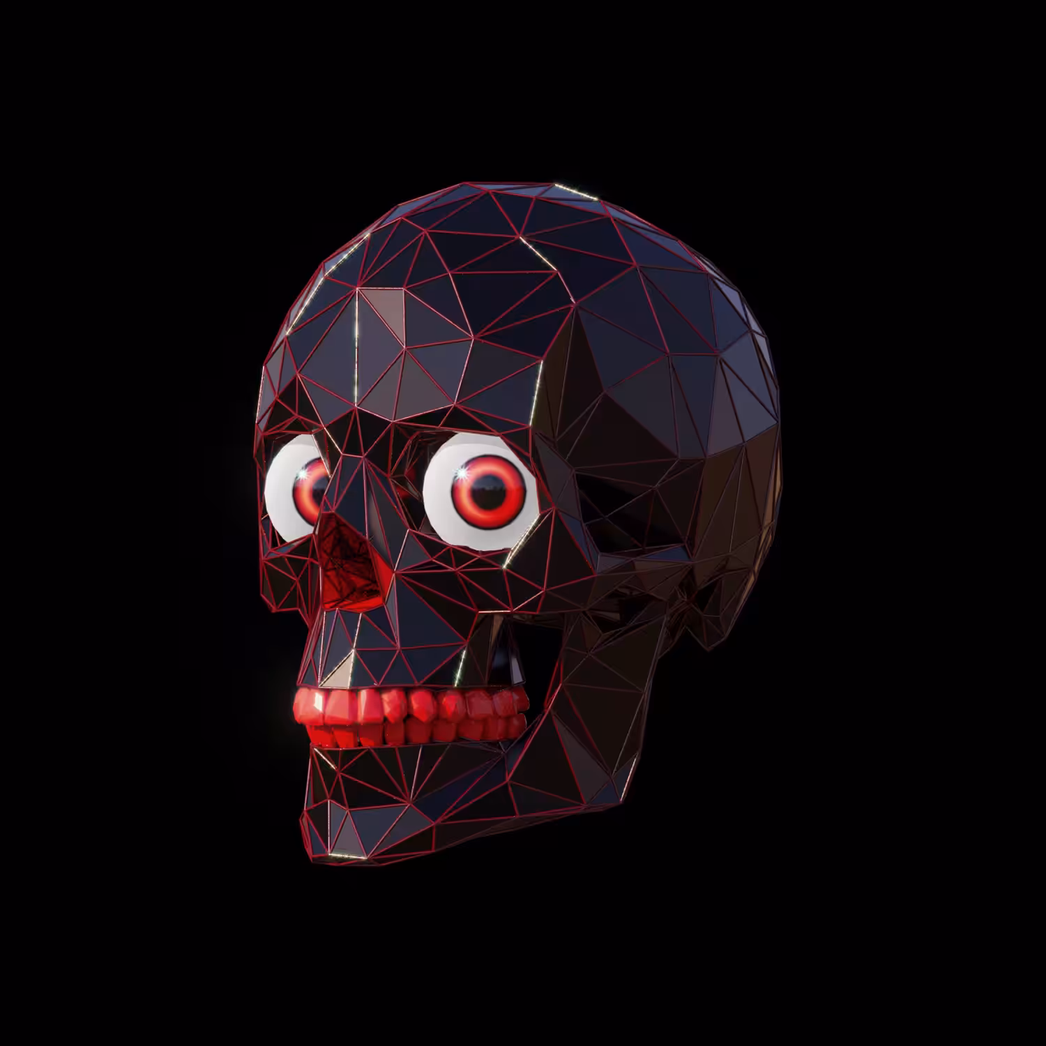 Diamond skull - Obsidian Mind 