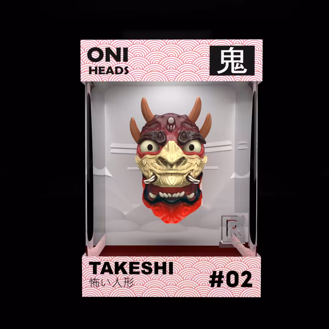 #02 TAKESHI - ONI HEADS