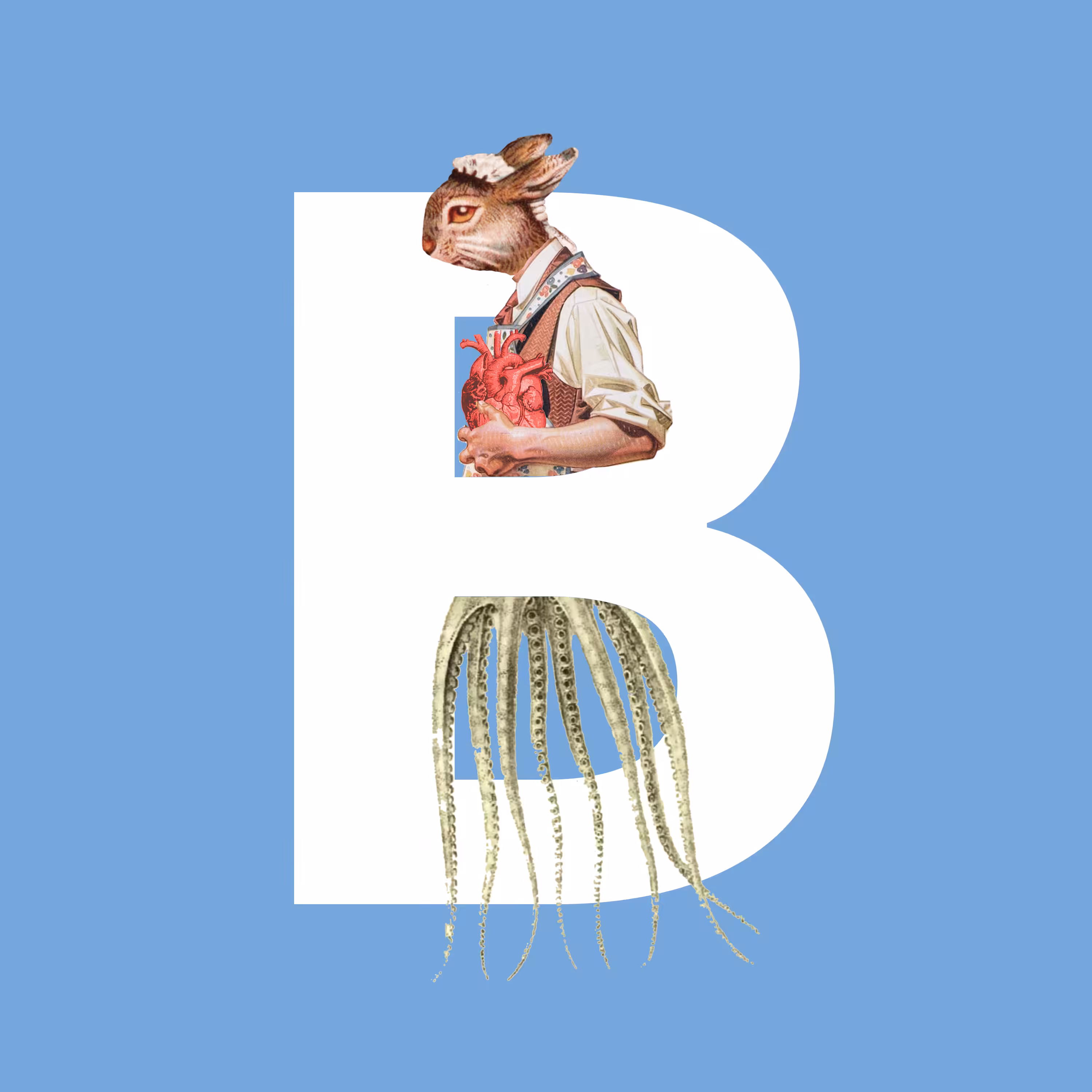 B