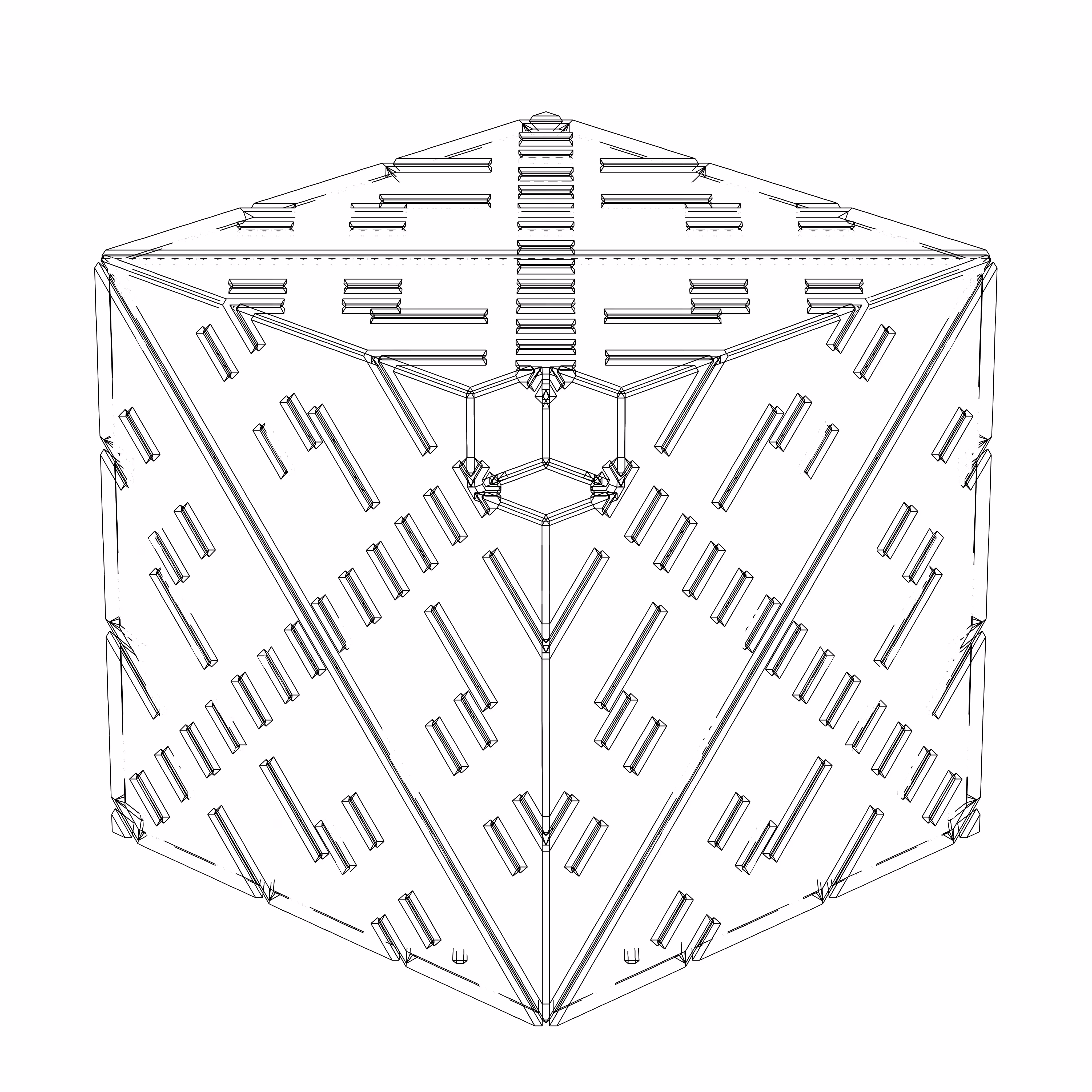 LL21 Alien Art Cube #328