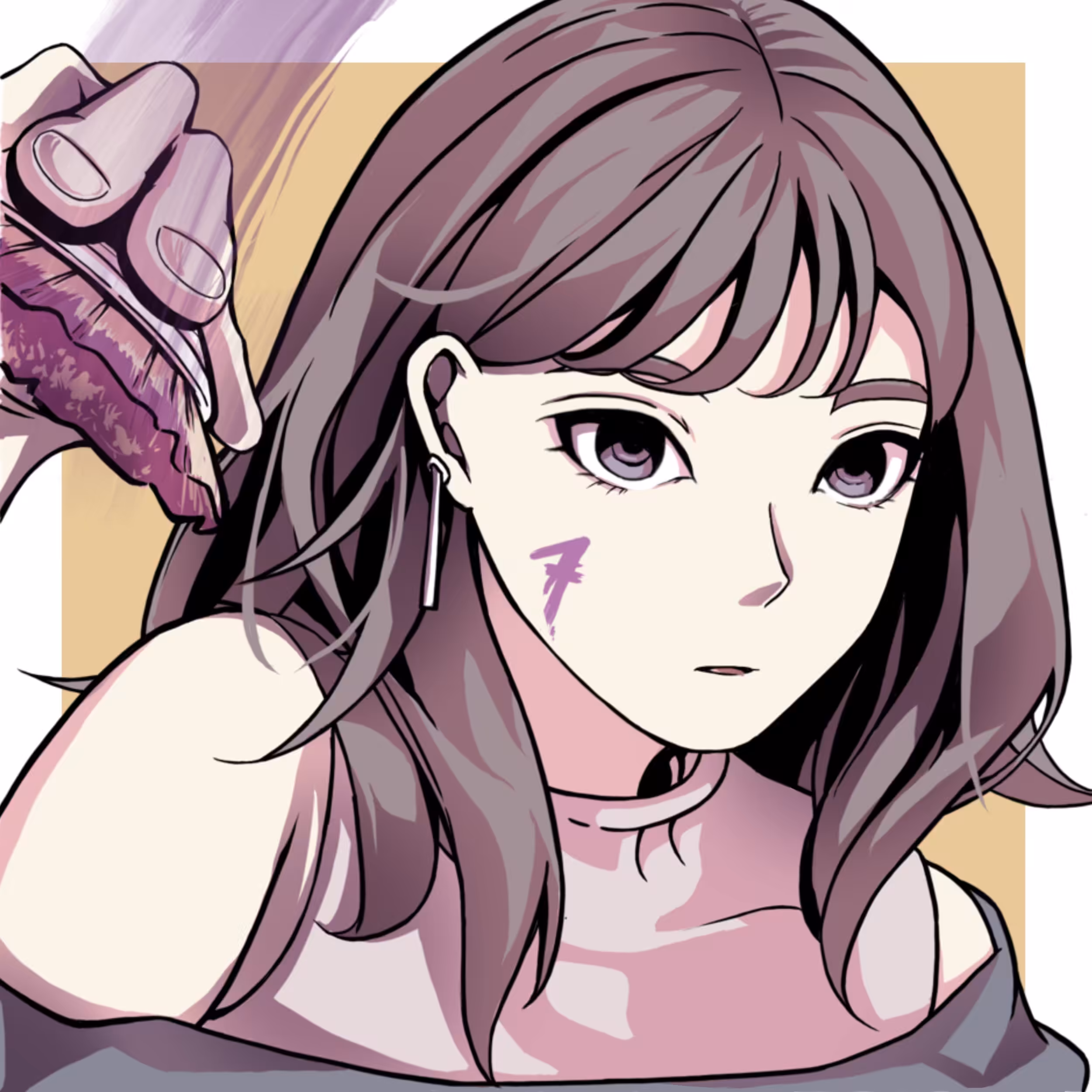 frame #07 -「Nana」Violet Artist