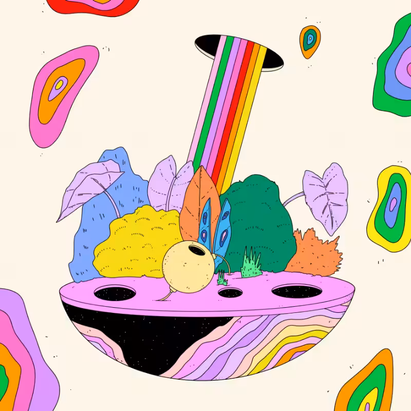 🌈🌴🪐 #31