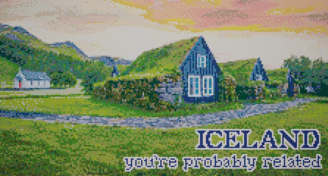 Pixelated World - Iceland