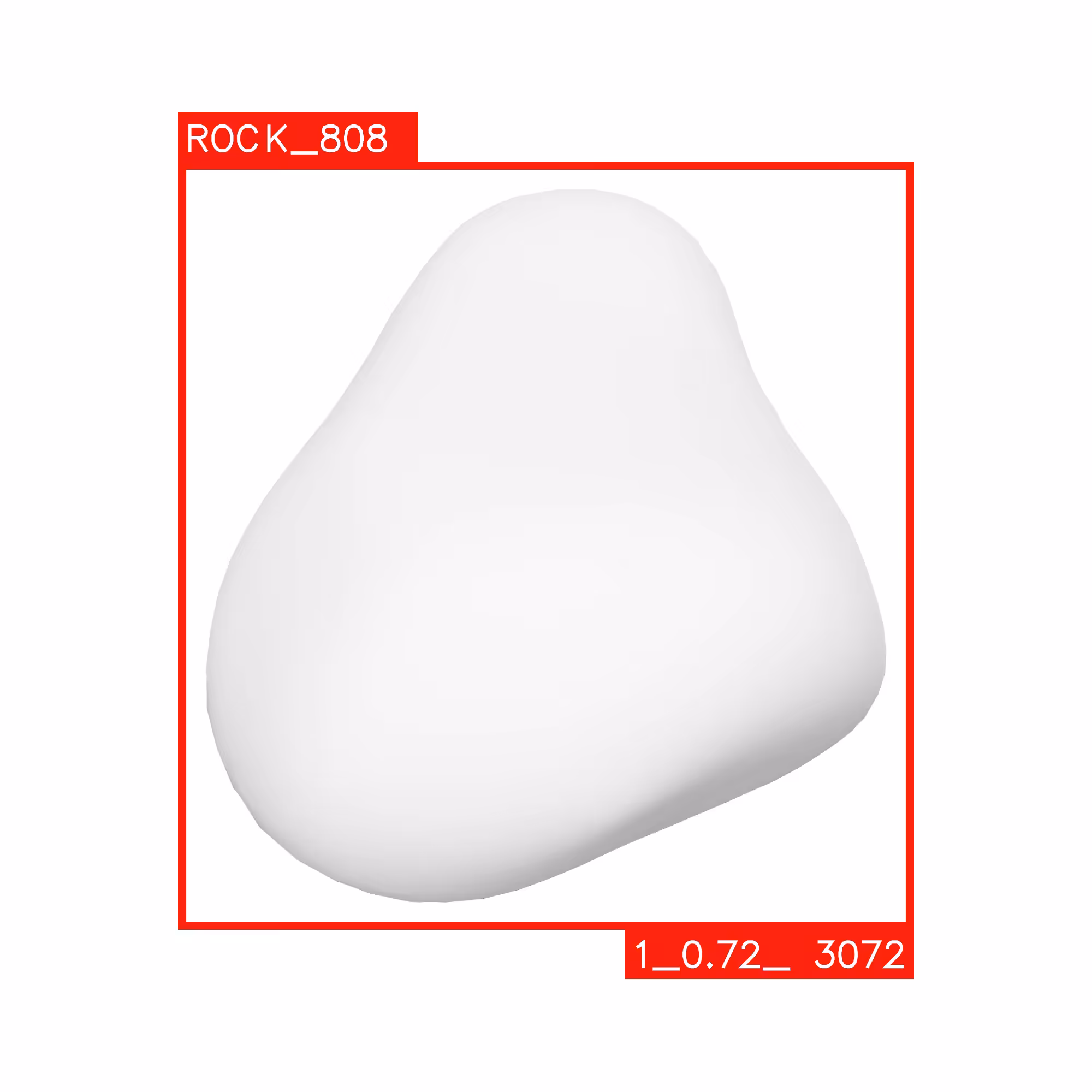 UNSHADED ROCKS: ROCK 808