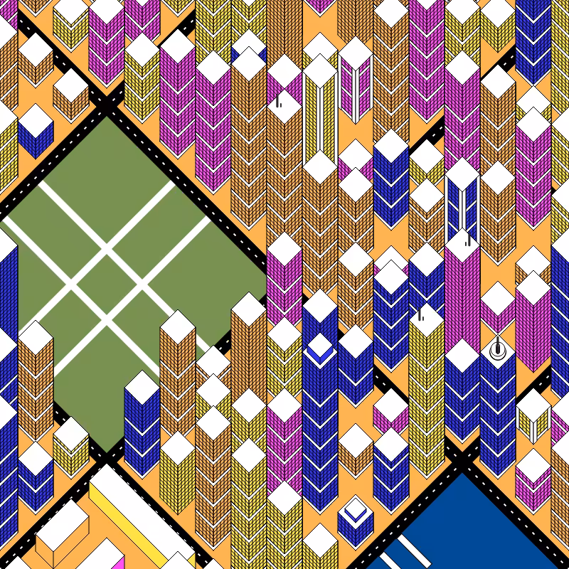 A City from Above #67