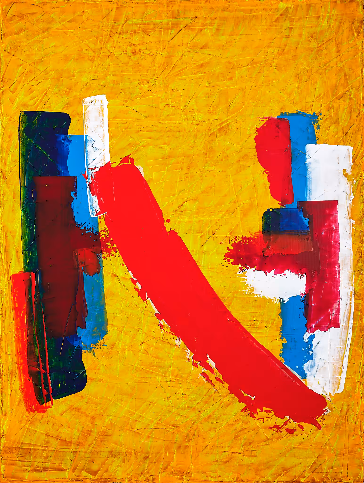 Acrylic Abstracts: Embracing Limitations