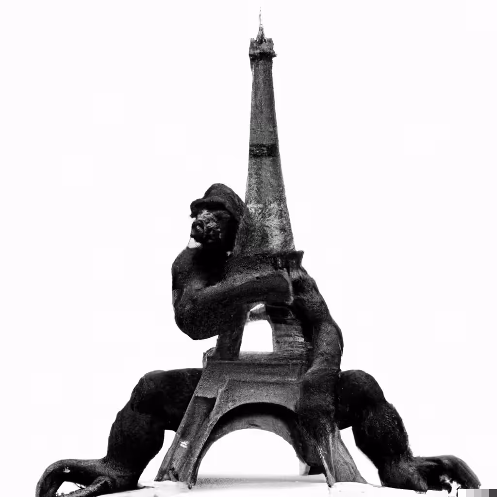 King Kong & the Eiffel Tower