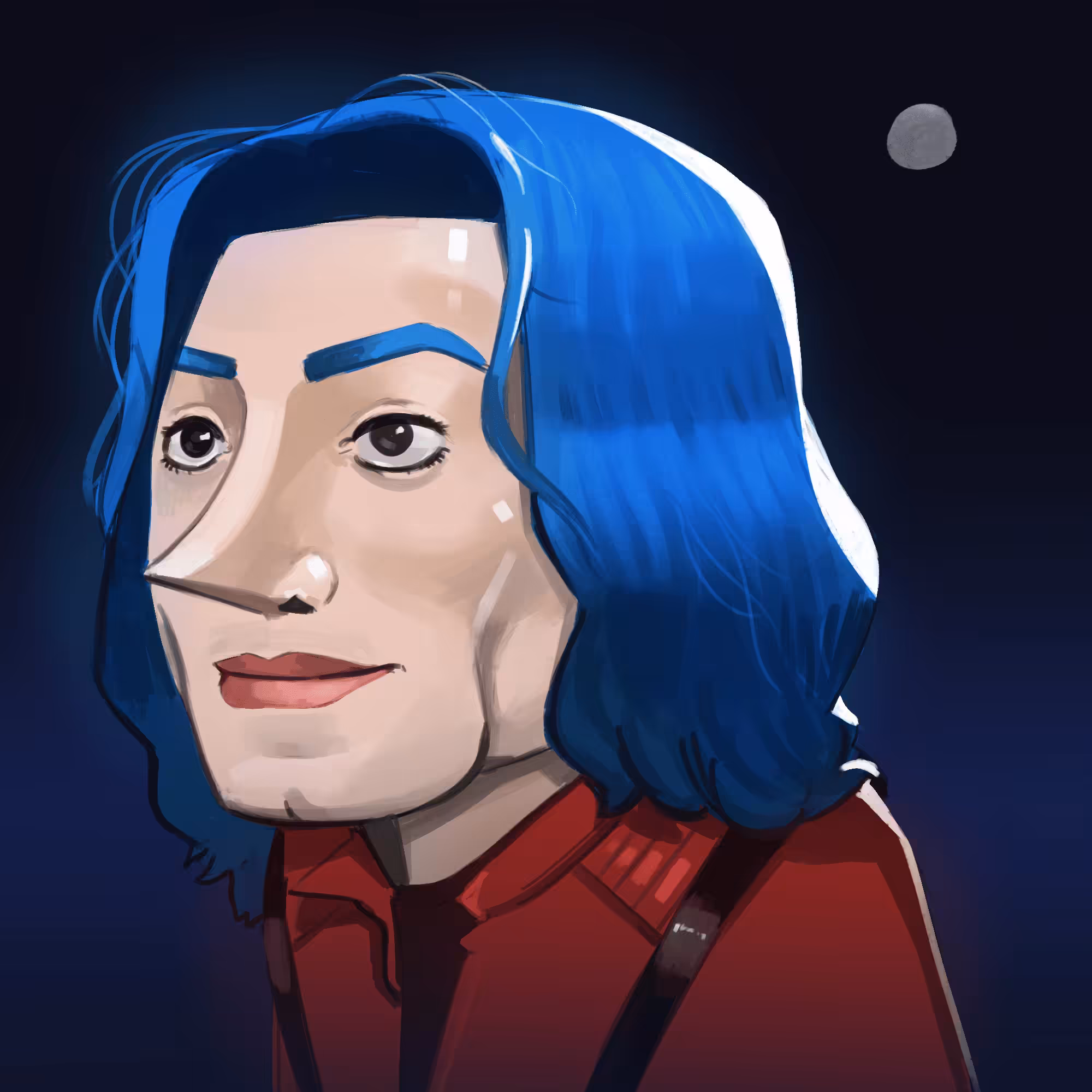 BlueHairGuy #079