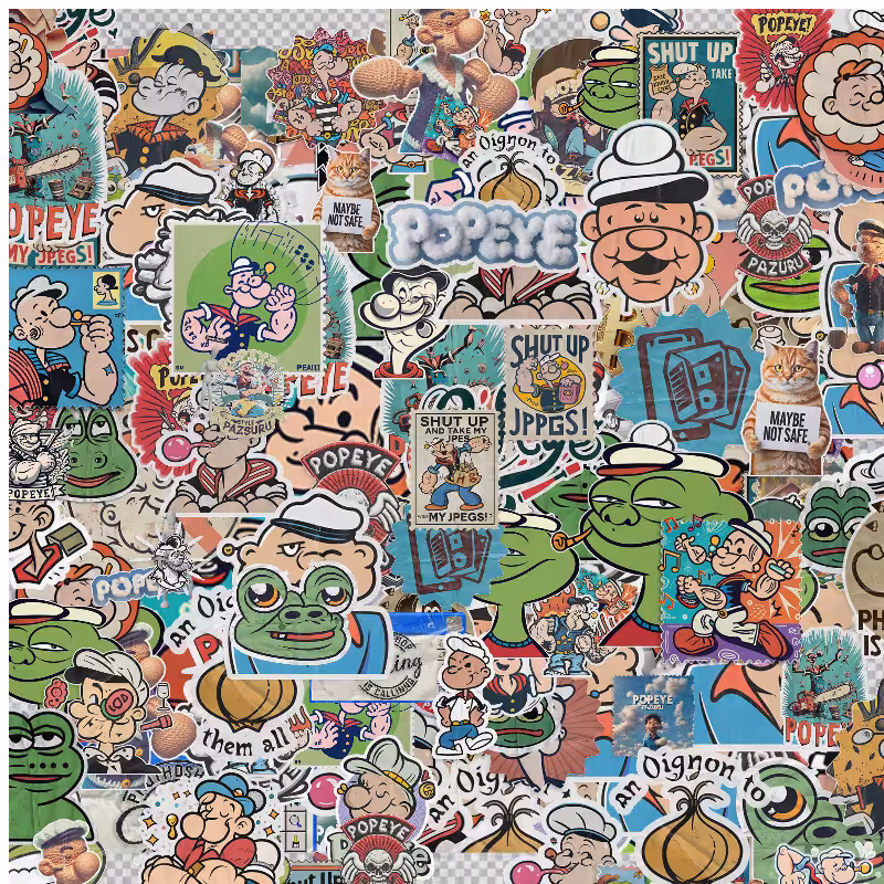 Sticker addict: PEPEYE #13