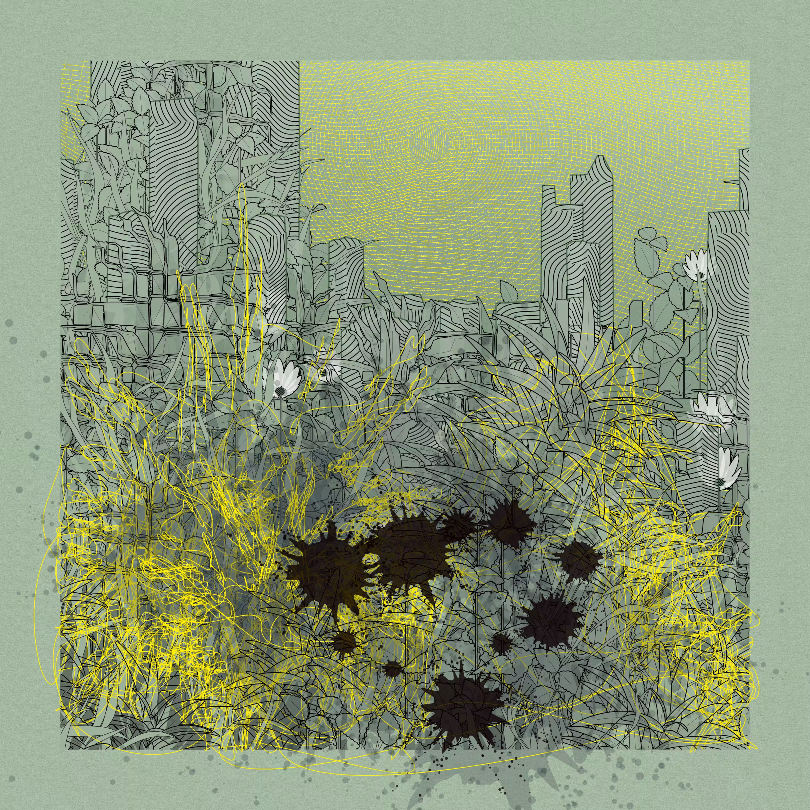 Landscape with Carbon Capture #3345
