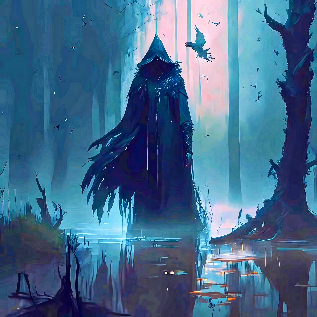 Black swamp mage