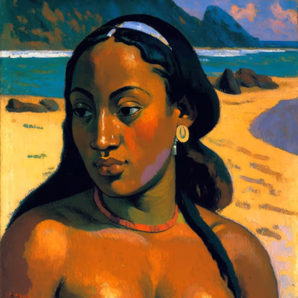 Art in the Age of AI: Page 233 - Sun, Sand, and Soul