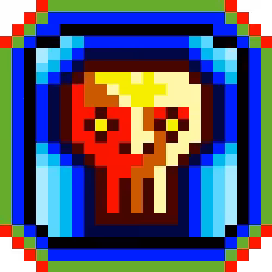 Skulls Pixels Coins #131
