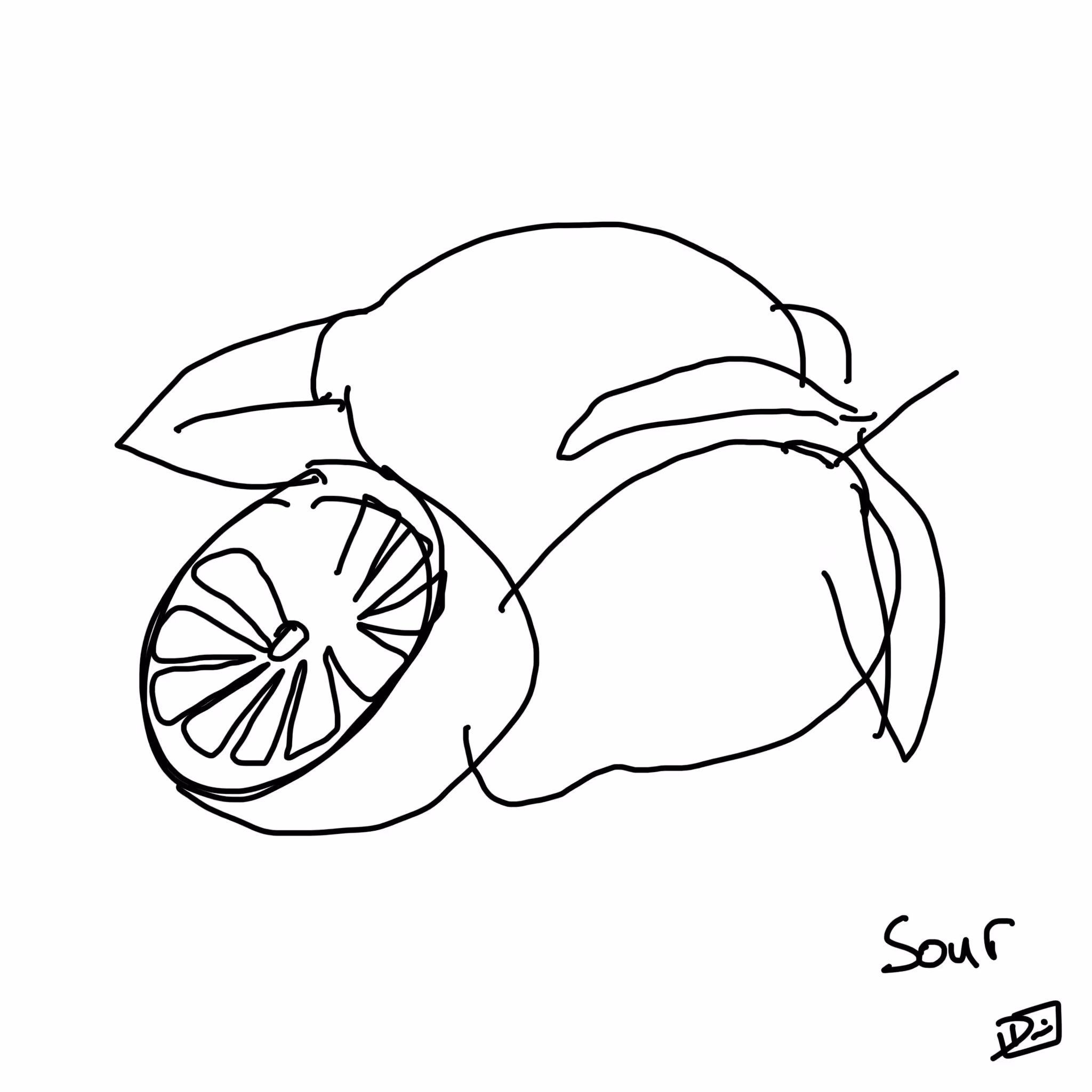 Day 11: Sour #Inktober