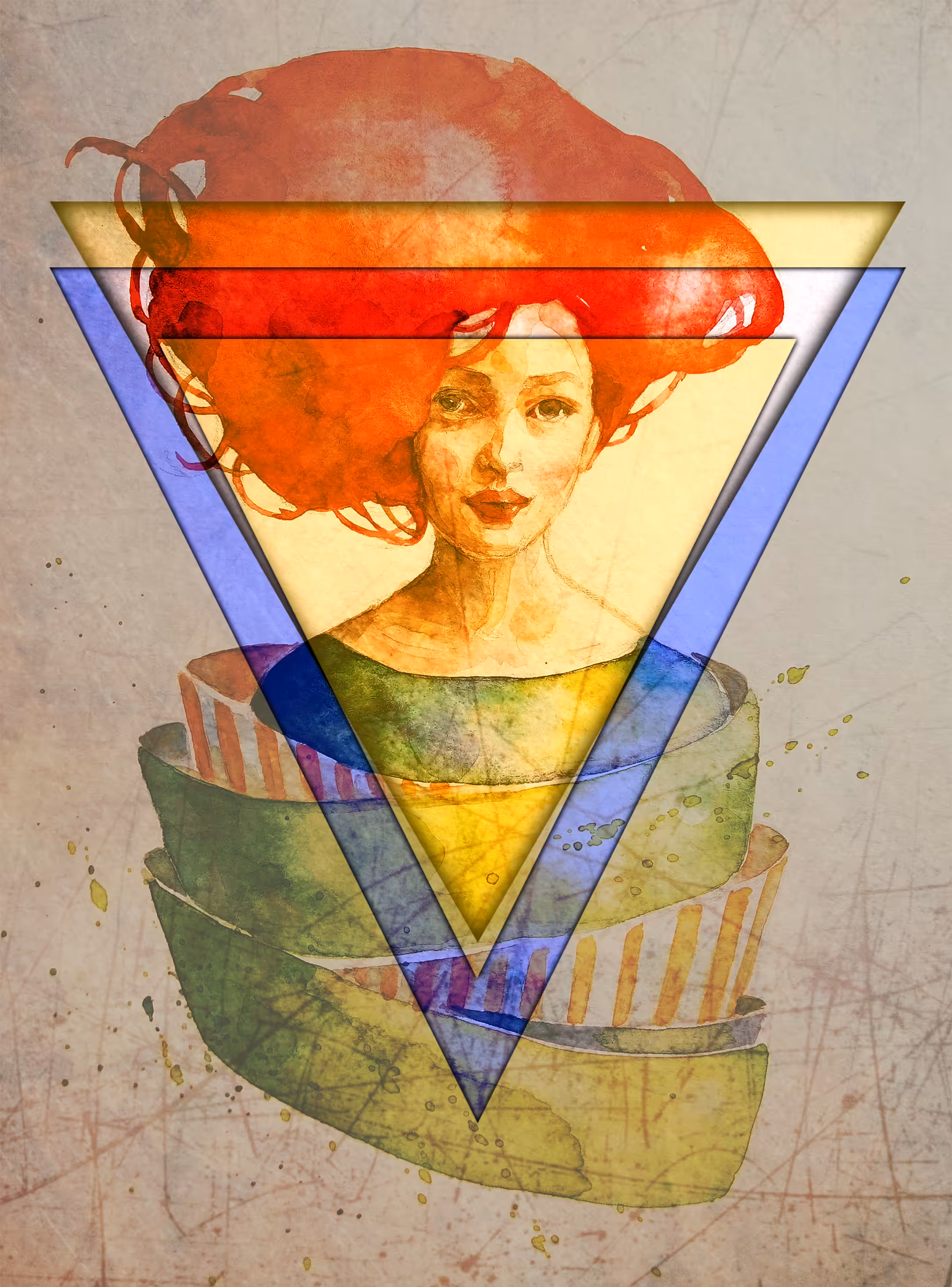 V