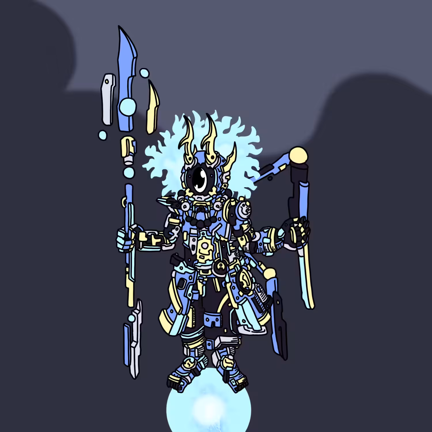 Mechathundergod one eyed guy #00303