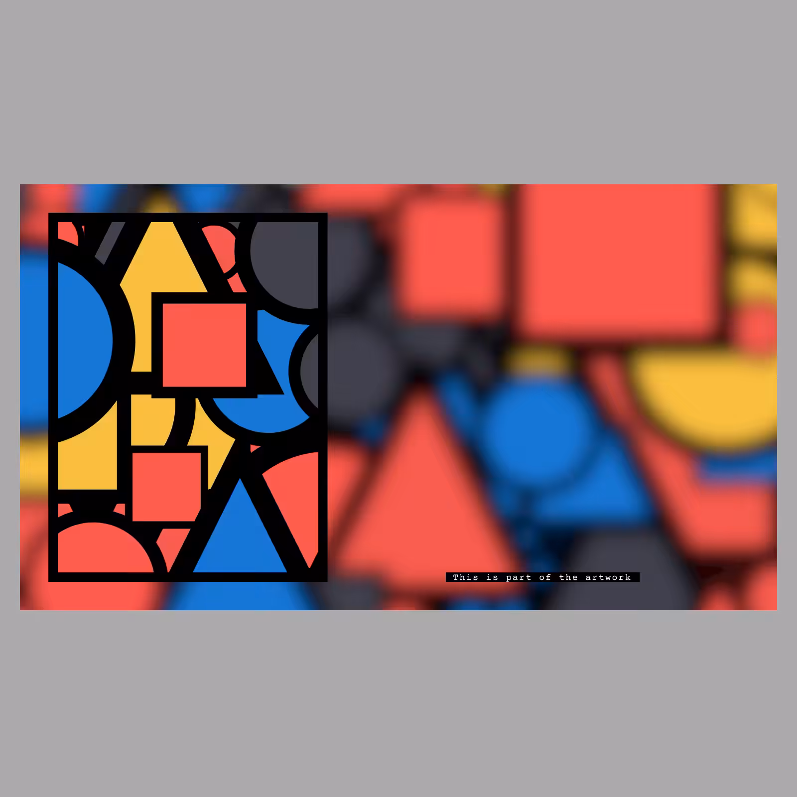 This is part of the artwork #15