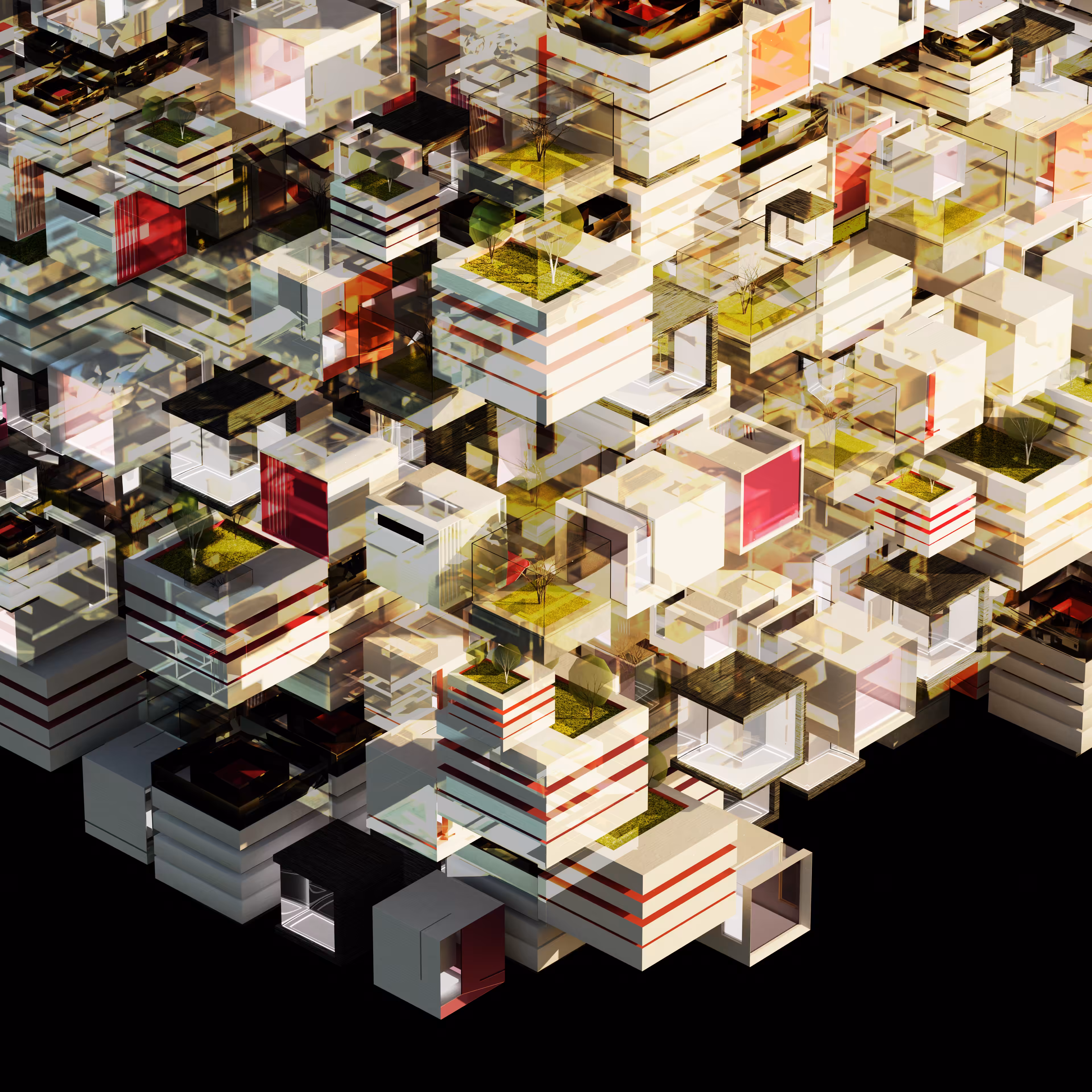 Glitchy Box Complex 004 Still Composite