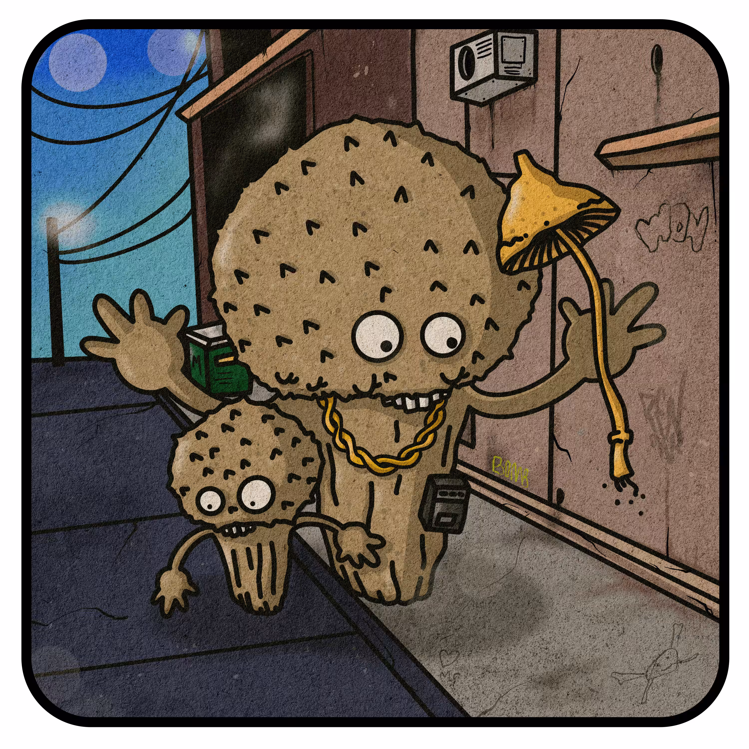 The Mushroom People x Renonelab