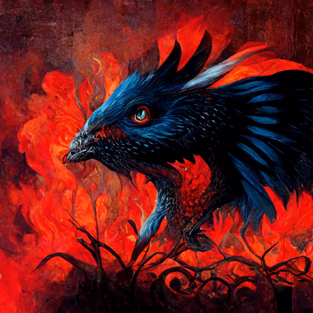 Psychedelic Art: Dragon