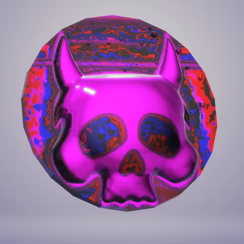 The Rocket Monsters Pink Skull Special ed.