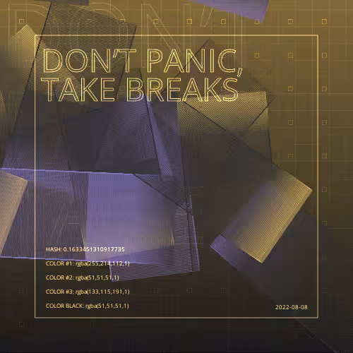 Don’t panic #10