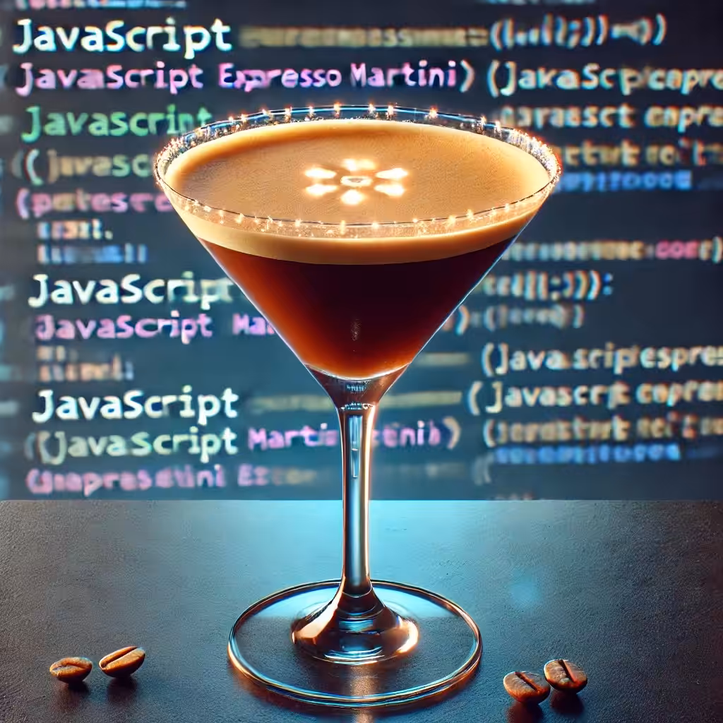 The JavaScript Espresso Martini