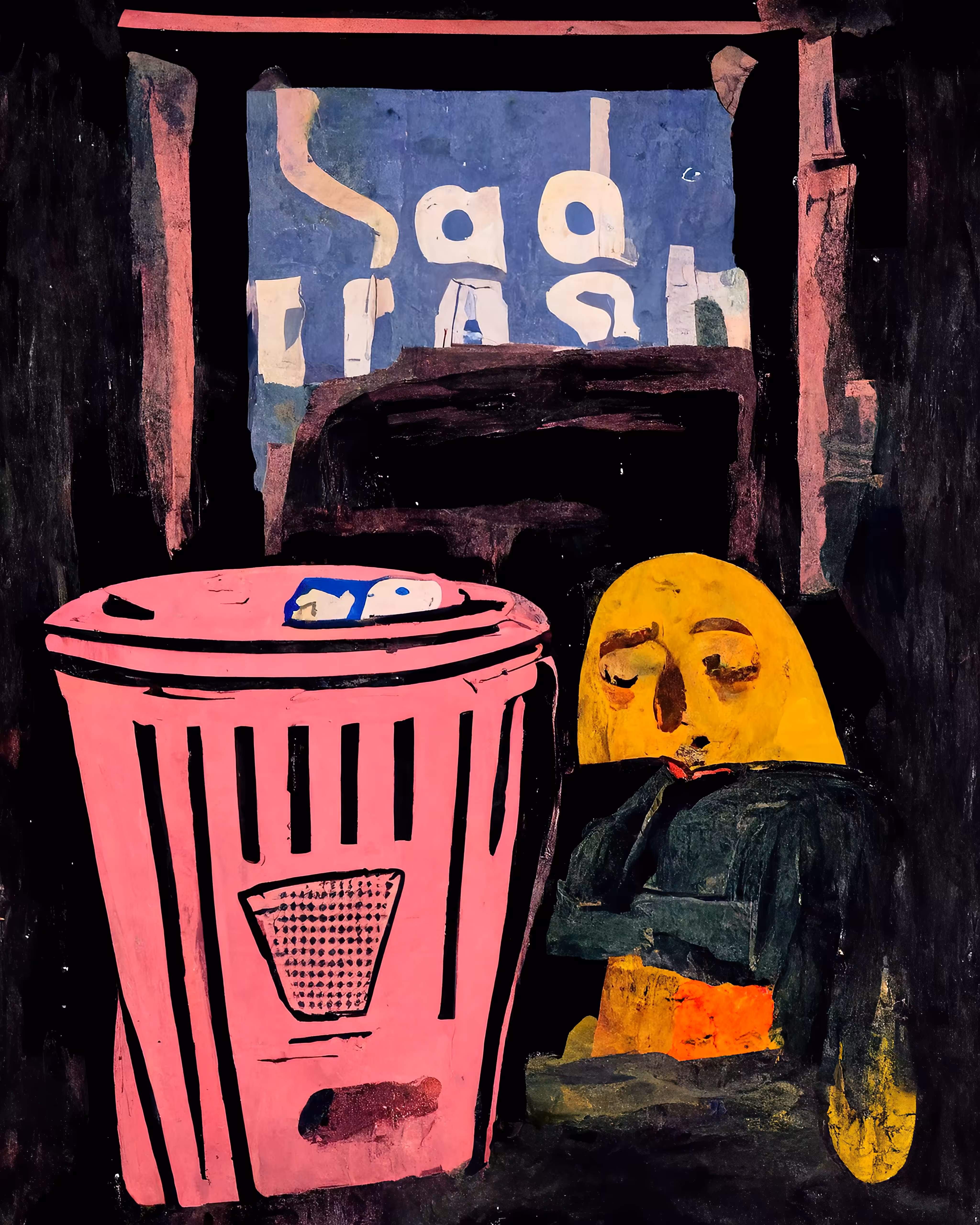Sad trash
