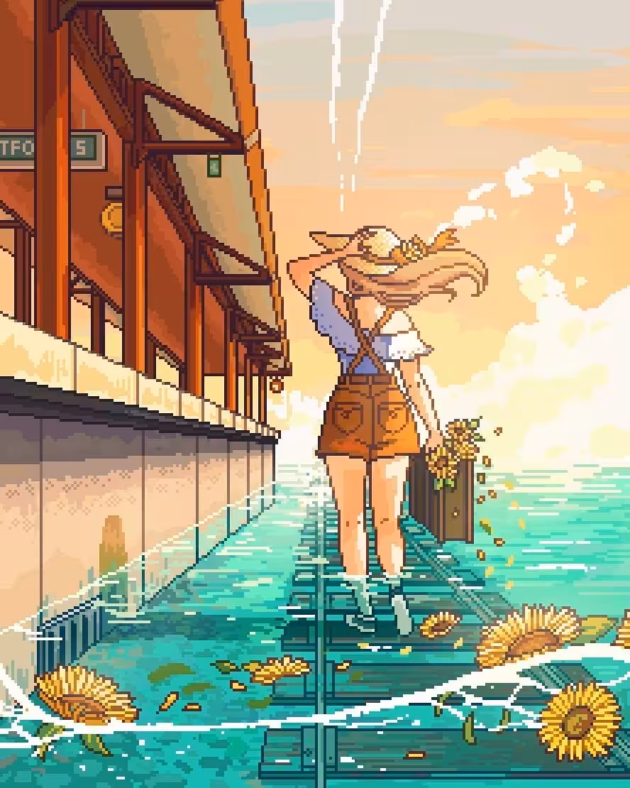Flooded